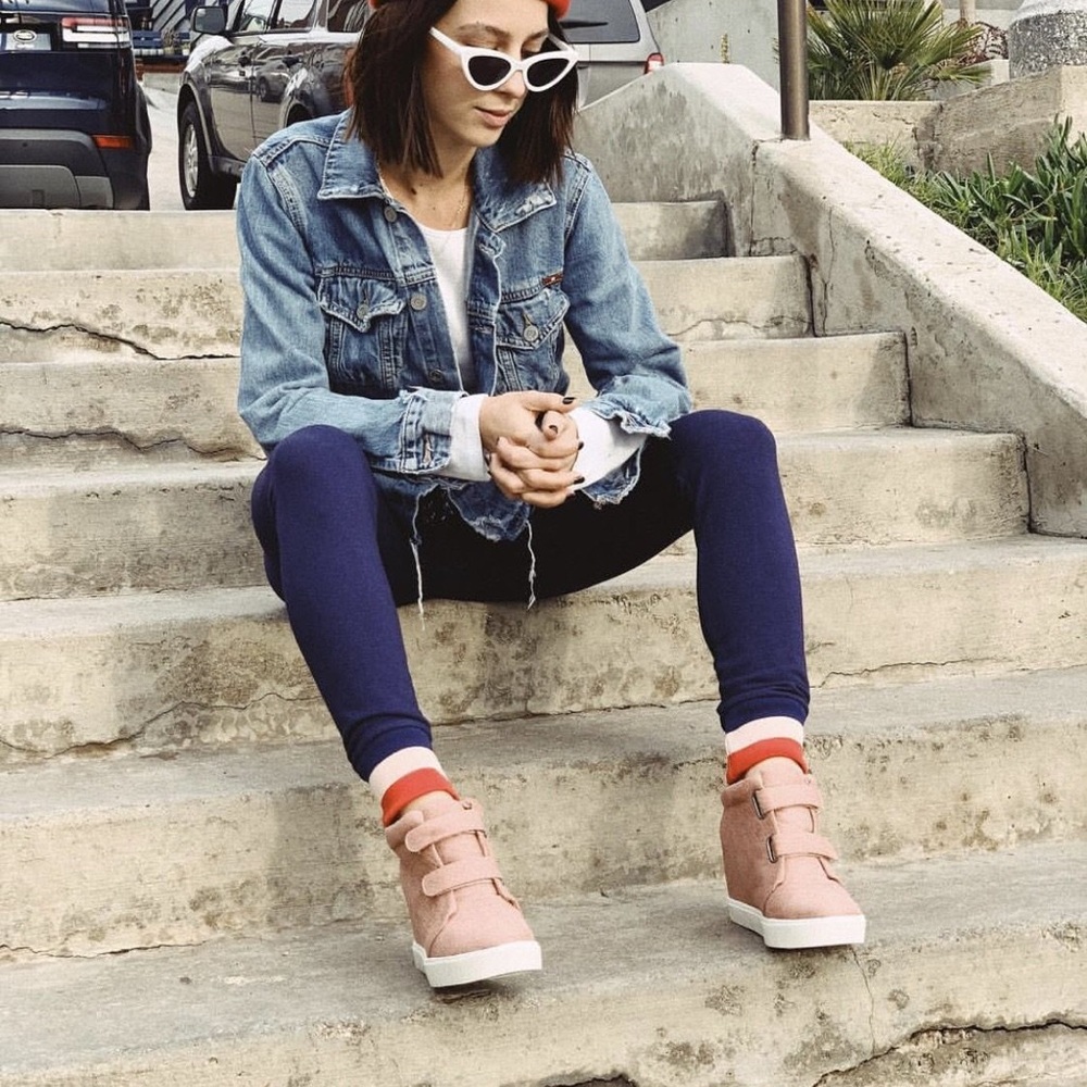 Timberwolf Hidden Wedge Sneaker